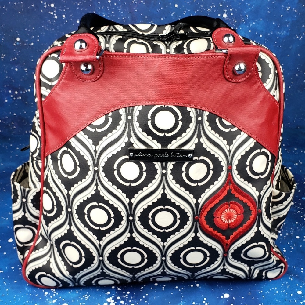 - B1-b19 Petunia Pickle Bottom Diaper Bag black and…